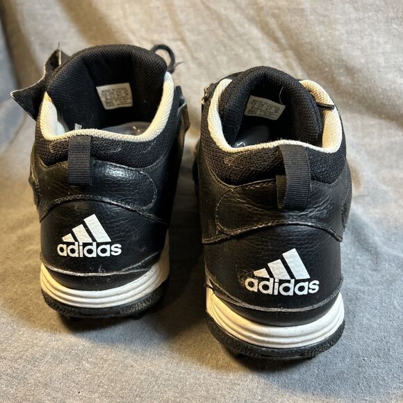 Adidas Corner Blitz 8 MD Mid Football Cleats MENS 12 Molded Sole Black 902207 - Picture 4 of 10